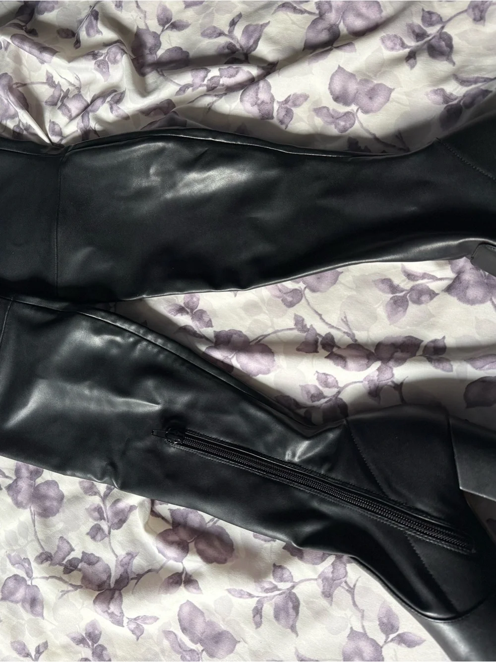 Aldo Over-the-Knee Block Heel Boots - Picture 6 of 8